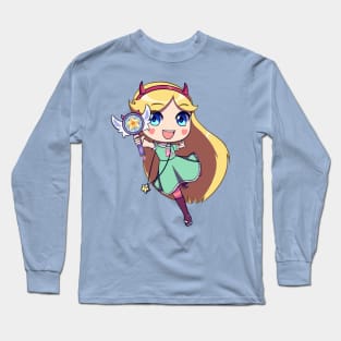 Chibi Star butterfly Long Sleeve T-Shirt